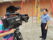 CCTV interview and recording
